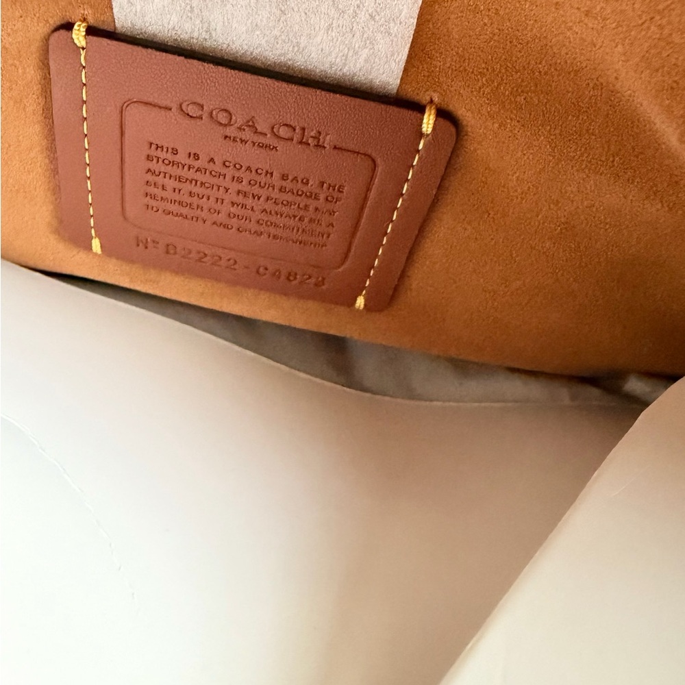 Coach Tabby Soft Leather Shoulder Bag - Picture 8 of 8